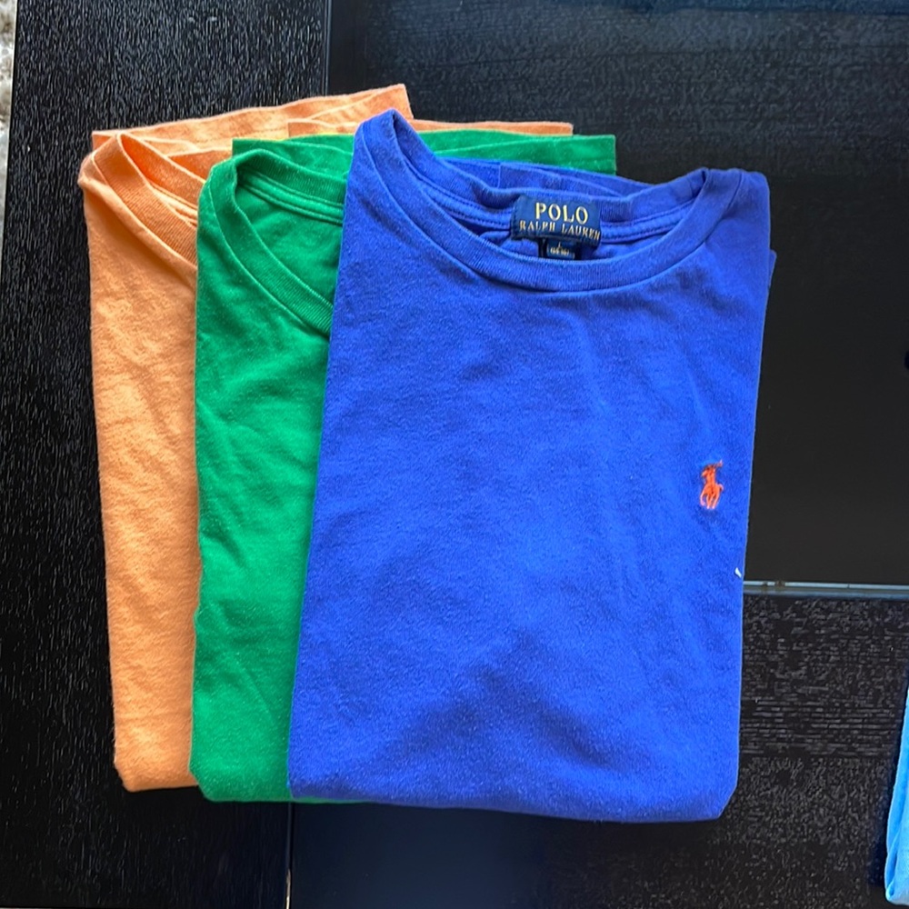 Ralph Lauren Boys cotton crewneck t-shirts